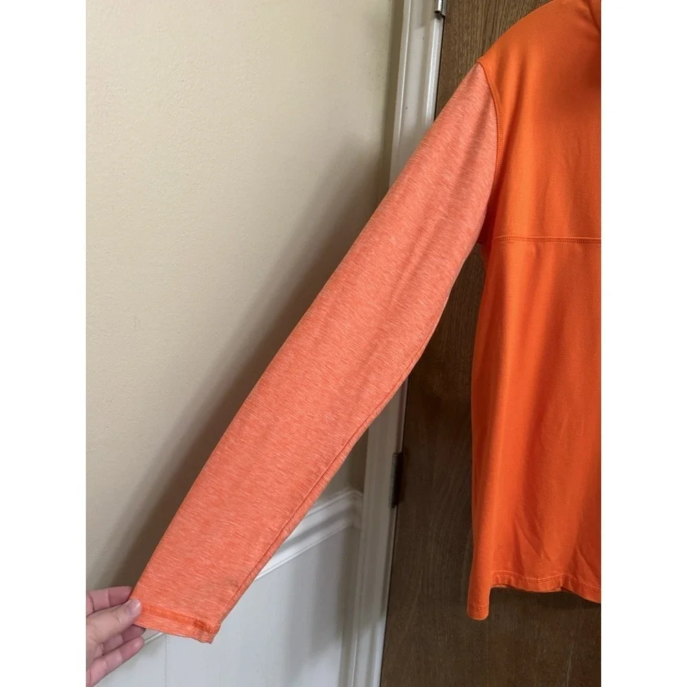 Houston Astros Fanatics Made to Move Synthetic Quarter-Zip Jacket Orange Small